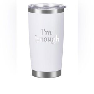 “I’m Enough” Solid Affirmation Cups ✨